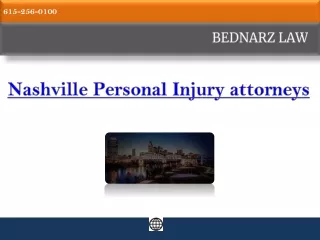 Nashville Car Accident Attorneys
