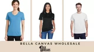 Get Bella Canvas Wholesale at Bulk Threads