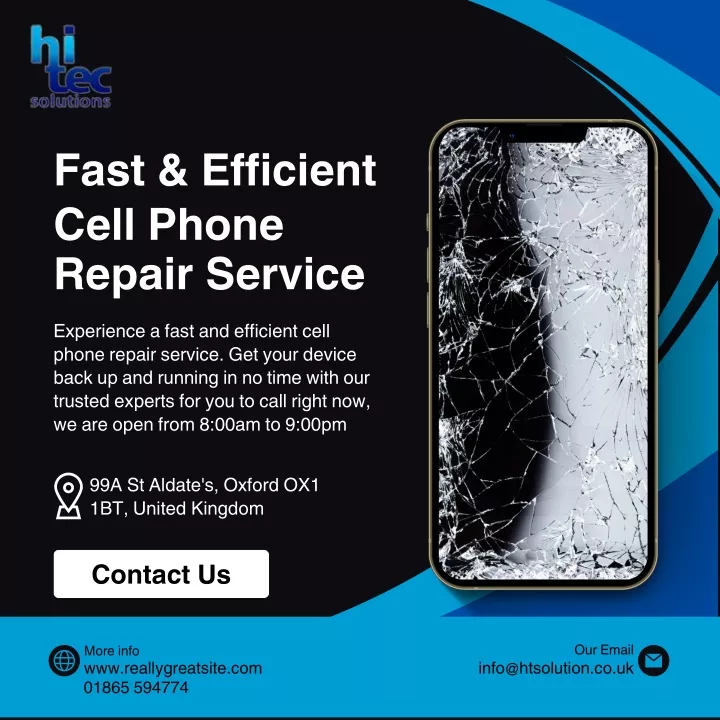 fast efficient cell phone repair service