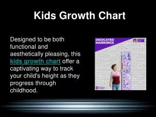 Kids Growth Chart