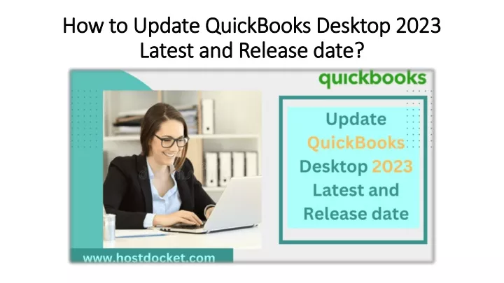 how to update quickbooks desktop 2023 latest and release date