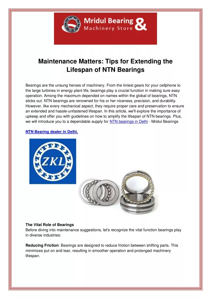 maintenance matters tips for extending