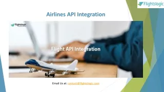 airlines api integration
