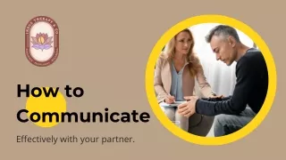 How to Communicate More Effectively with Your Partner