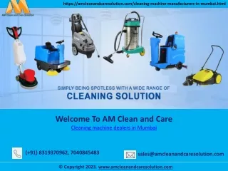 https amcleanandcaresolution com cleaning machine