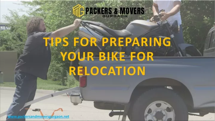 tips for preparing your bike for relocation