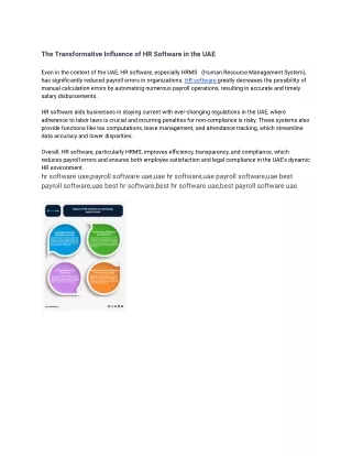 the transformative influence of hr software