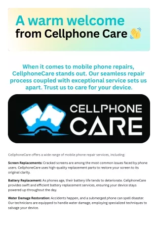 Top Notch Mobile Phone Repair in Adelaide