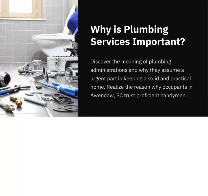 why is plumbing services important