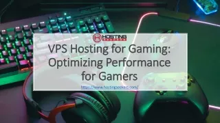 VPS Hosting for Gaming Optimizing Performance for Gamers_