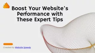 Boost Your Website's Performance with These Expert Tips