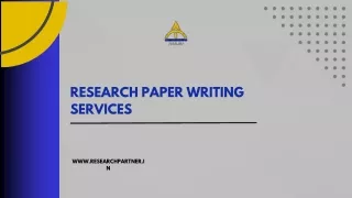 Best Research Paper Writing Services - Aimlay Research