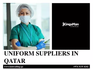 UNIFORM SUPPLIERS IN QATAR,