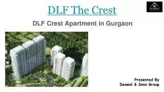 DLF The Crest on Rent in Gurgaon