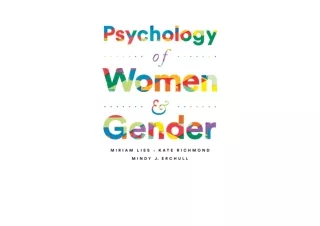 Ebook download Psychology of Women and Gender for ipad