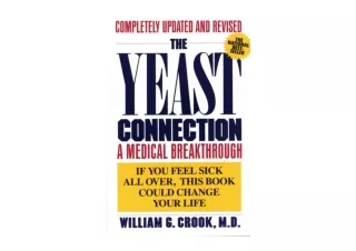 Ebook download The Yeast Connection A Medical Breakthrough unlimited