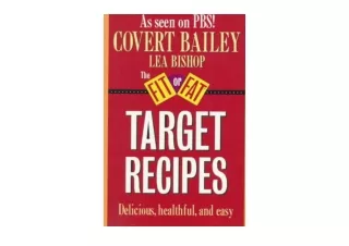 Download Fit Or Fat Target Recipes free acces