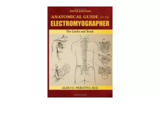 Download PDF Anatomical Guide for the Electromyographer The Limbs and Trunk for