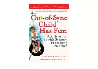 Download PDF The Out of Sync Child Has Fun Revised Edition Activities for Kids w