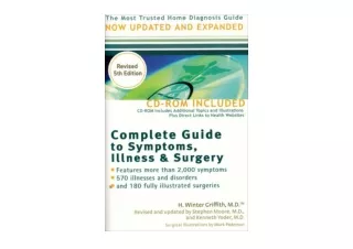 Download PDF Complete Guide to Symptoms Illness  and  Surgery 5th Edition for ip