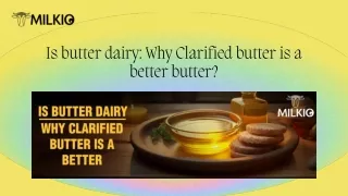 Is butter dairy