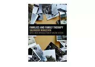 Kindle online PDF Families and Family Therapy free acces