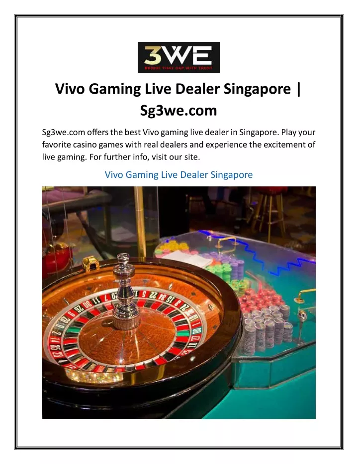 vivo gaming live dealer singapore sg3we com