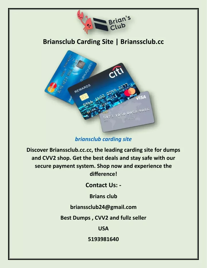briansclub carding site brianssclub cc