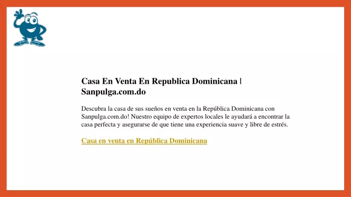 casa en venta en republica dominicana sanpulga