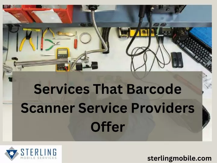 services that barcode scanner service providers