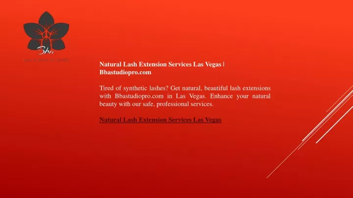 natural lash extension services las vegas