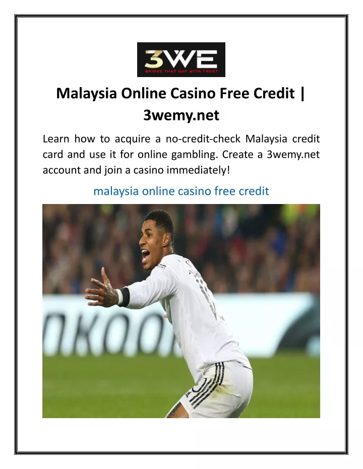 malaysia online casino free credit 3wemy net