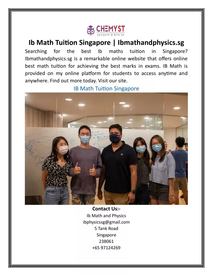 ib math tuition singapore ibmathandphysics