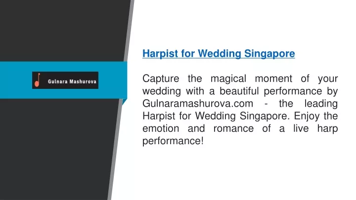 harpist for wedding singapore capture the magical