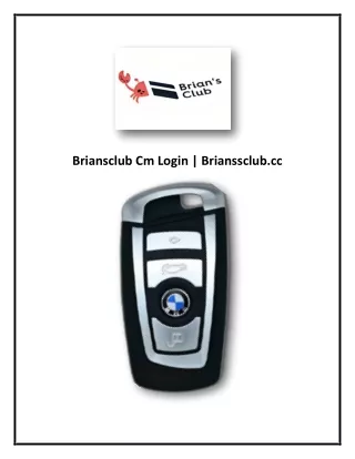 Briansclub Cm Login | Brianssclub.cc