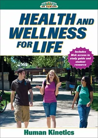EPUB DOWNLOAD Health and Wellness for Life (Health on Demand) download