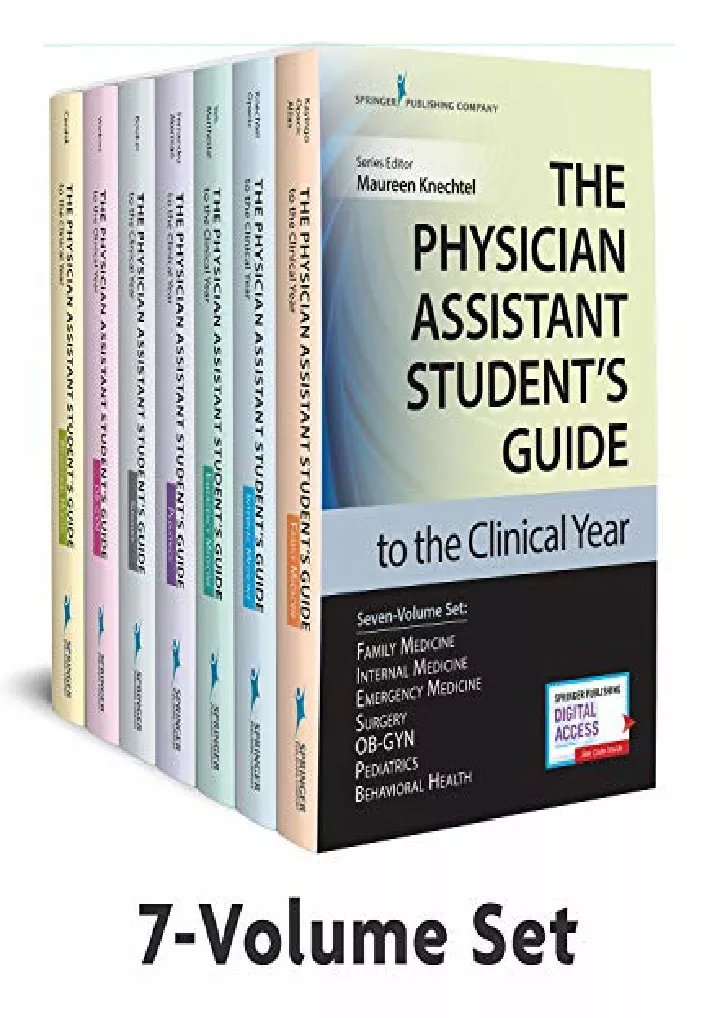 the physician assistant student s guide