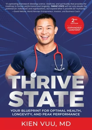 PDF BOOK DOWNLOAD Thrive State, 2nd Edition: Your Blueprint for Optimal Health,