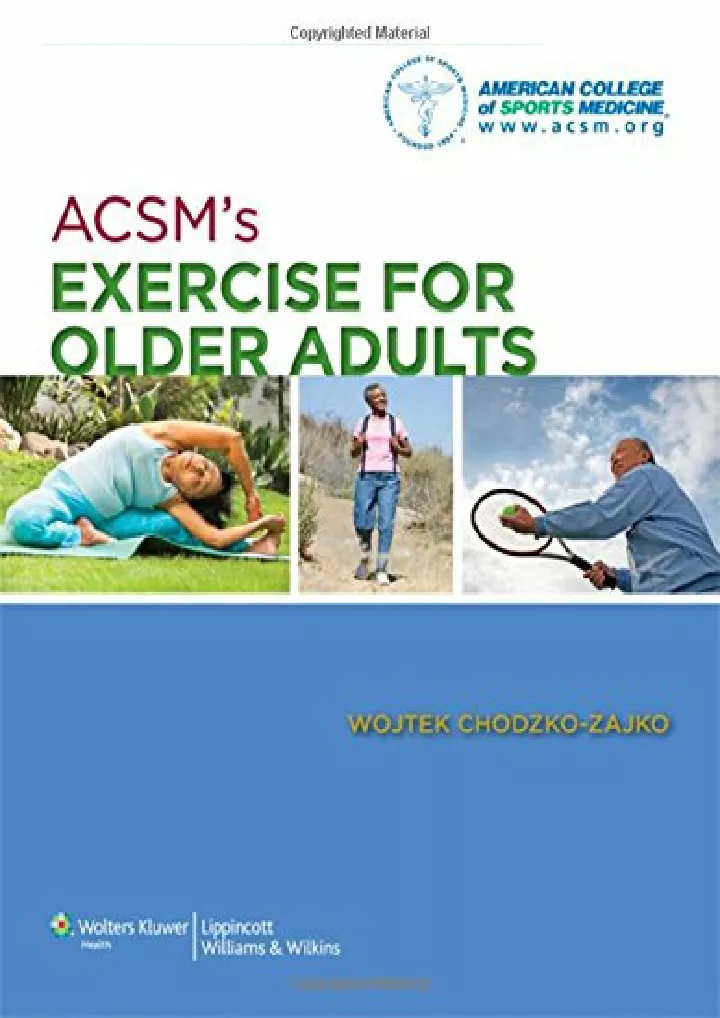 acsm s exercise for older adults download