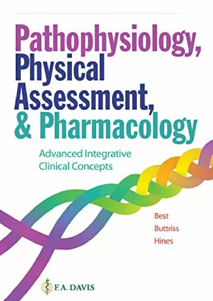 pathophysiology physical assessment pharmacology