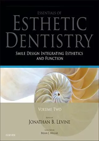 [PDF] DOWNLOAD EBOOK Smile Design Integrating Esthetics and Function: Essentials