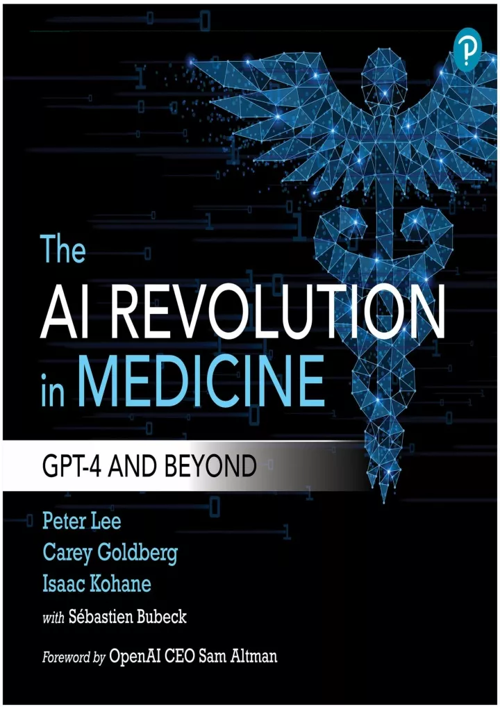 the ai revolution in medicine gpt 4 and beyond