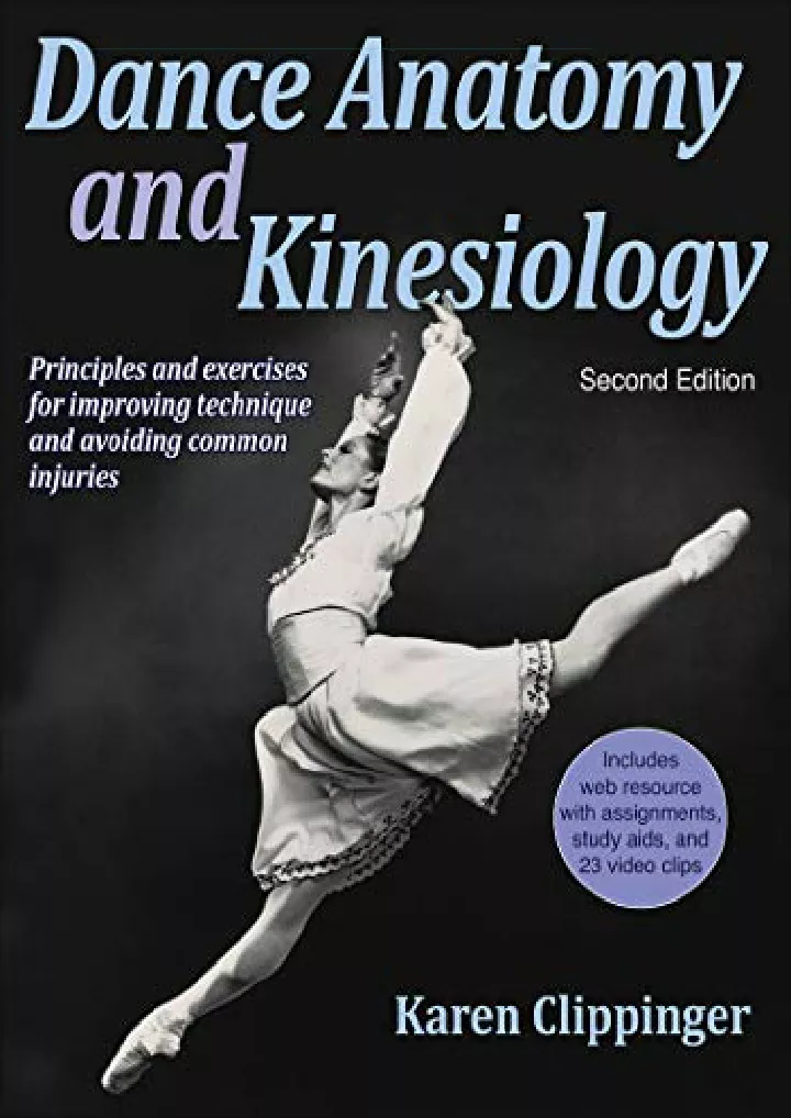 dance anatomy and kinesiology download pdf read