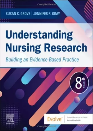 PDF BOOK DOWNLOAD Understanding Nursing Research: Building an Evidence-Based Pra