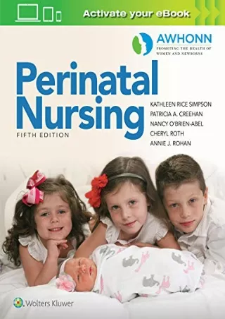 PDF Download AWHONN's Perinatal Nursing full