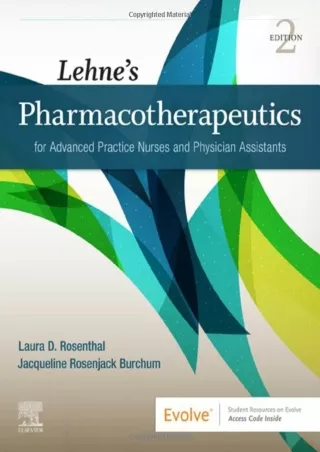 EPUB DOWNLOAD Lehne's Pharmacotherapeutics for Advanced Practice Nurses and Phys