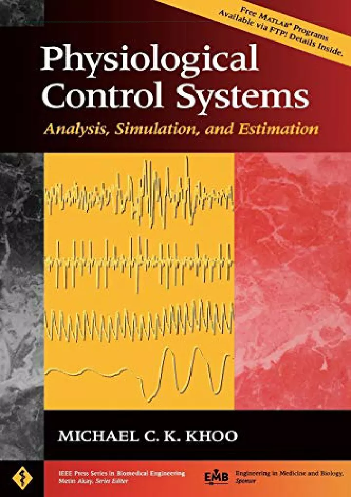 physiological control systems analysis simulation