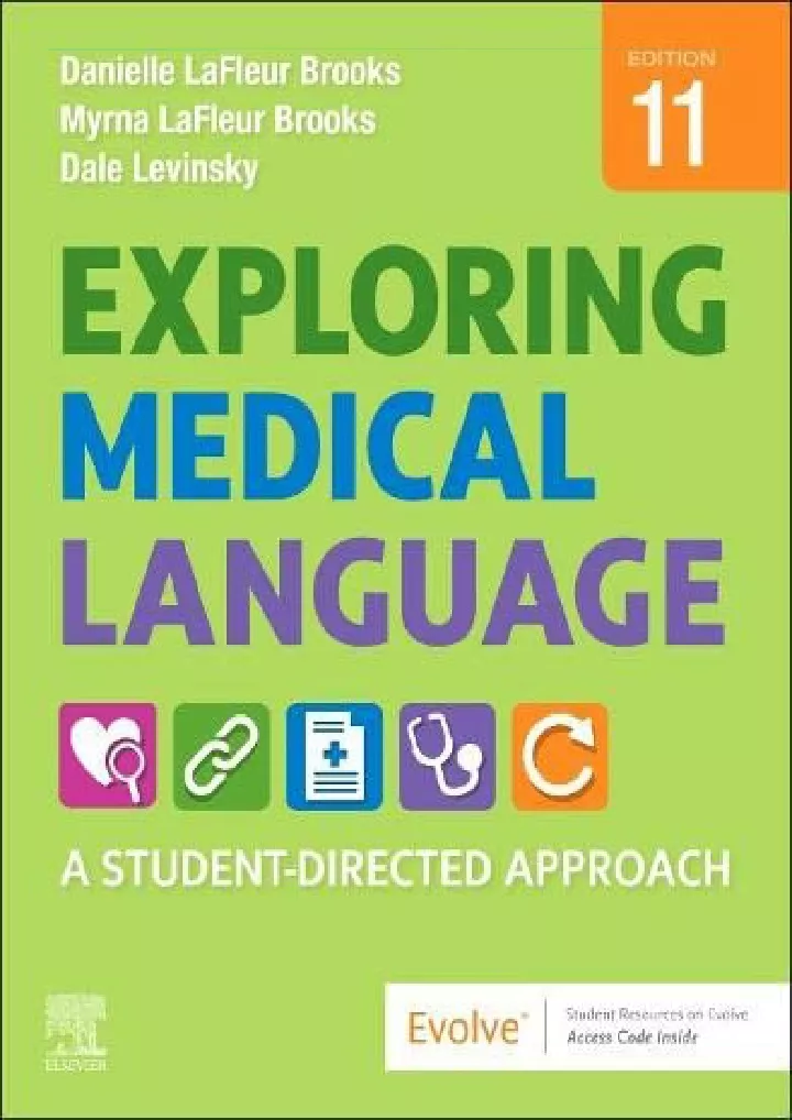 exploring medical language a student directed