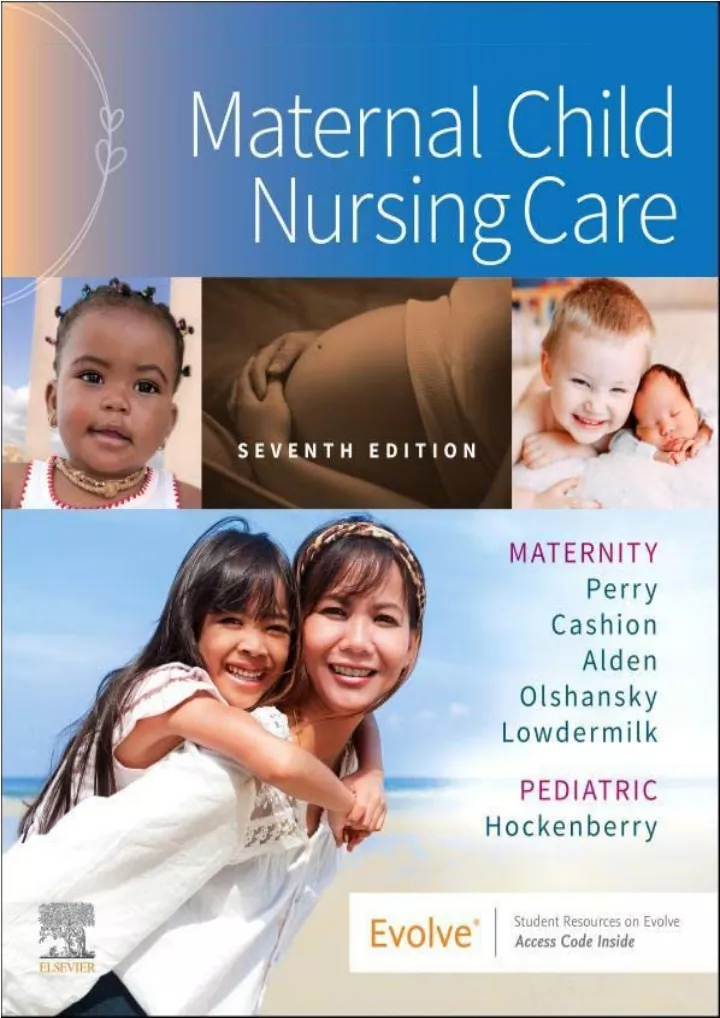 maternal child nursing care e book download