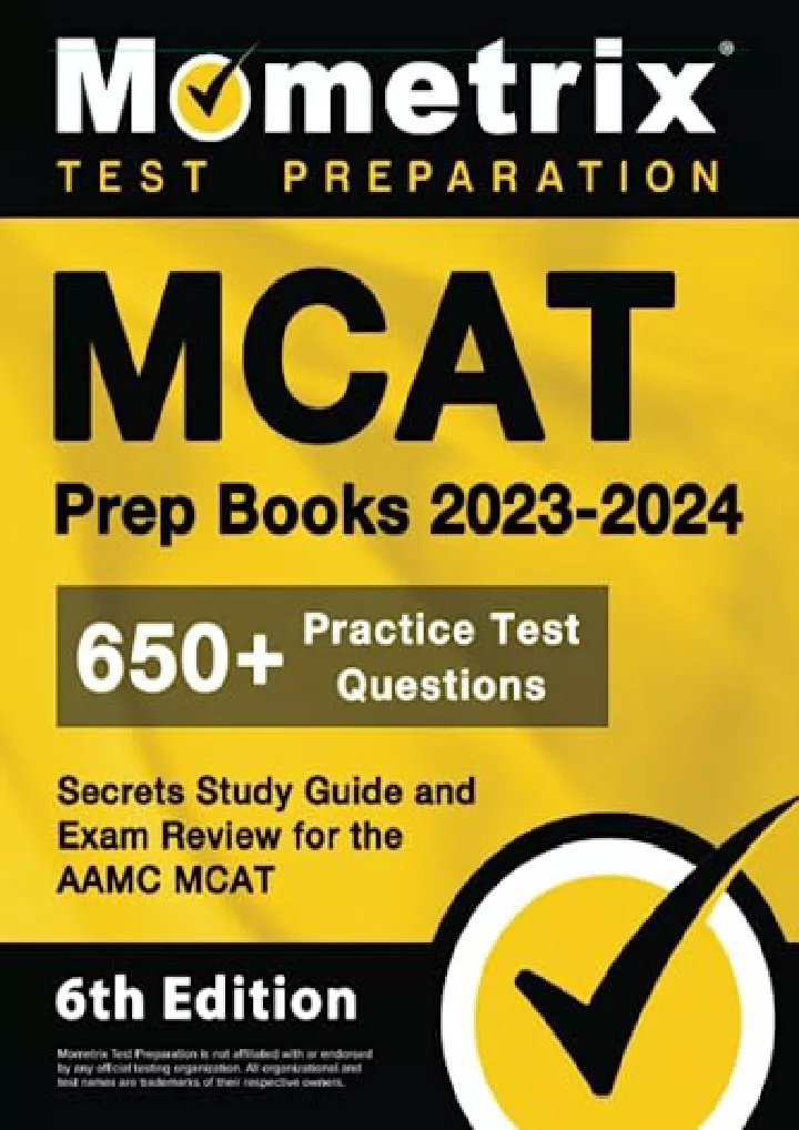 mcat prep books 2023 2024 650 practice test